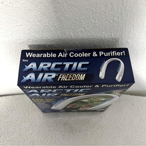 Arctic Air Freedom Wearable Air Cooler & Purifier Portable Fan Hands Free NIB - Picture 5 of 8